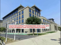SGS/CE/ISO сертифицированная готовая стальная конструкция для Q235 ASTM G30 класса материала и долговечной прочности